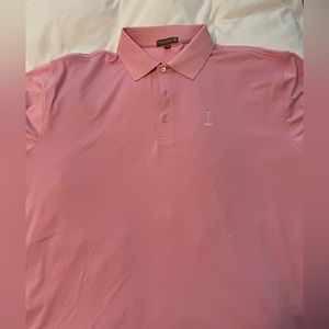 Pink Peter Millar Polo